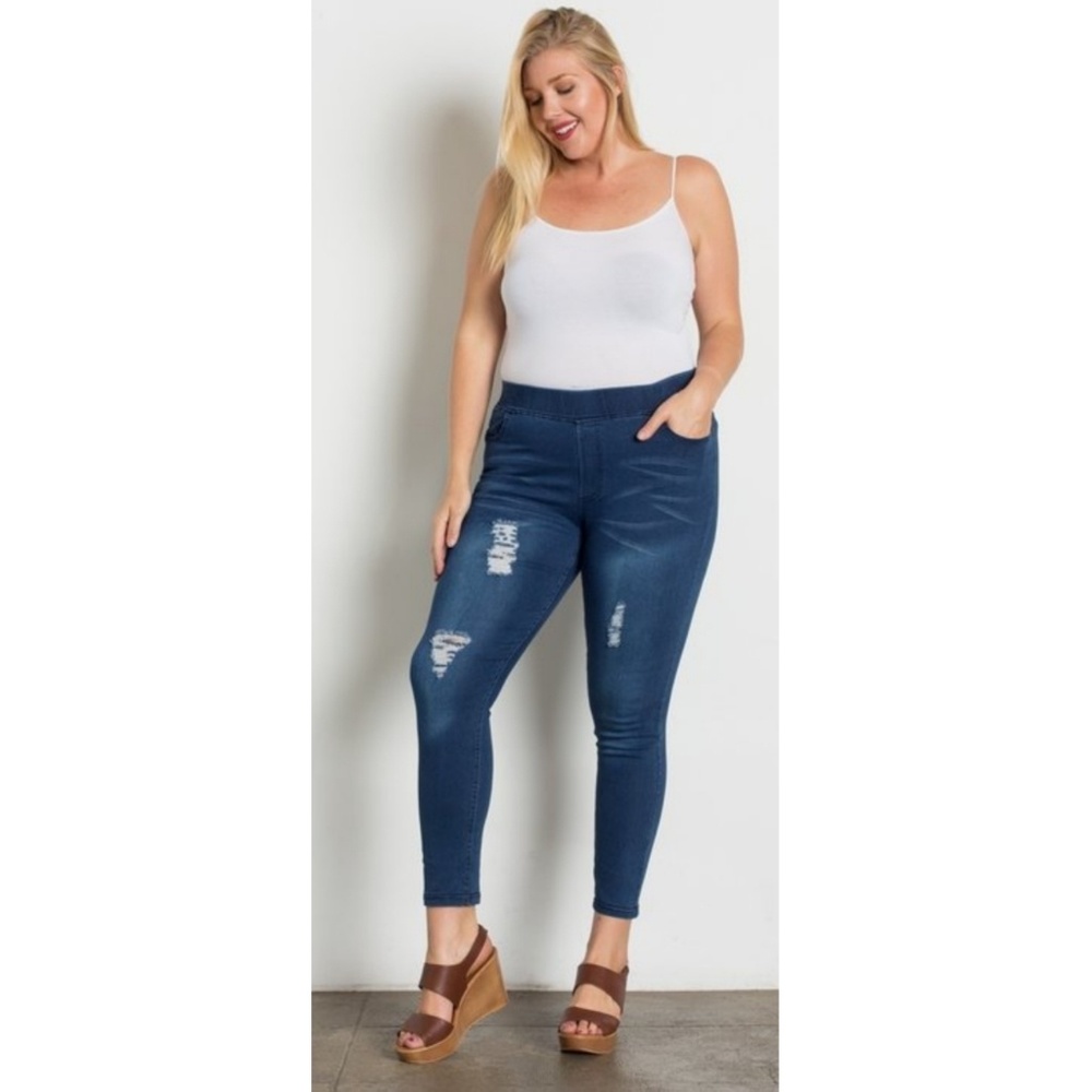 Plus Size Women's Stretch Jeans